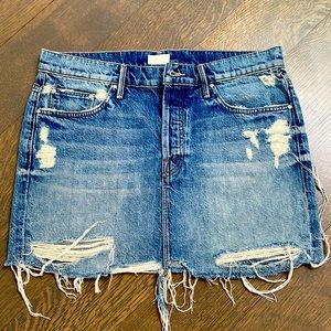 BNWOT MOTHER DENIM SKIRT